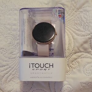 Sport Smartwatch - Gold and Pink